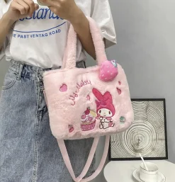 Kawaii Plush Cross Body Bags