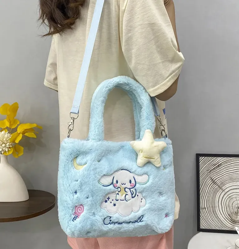 Kawaii Plush Cross Body Bags