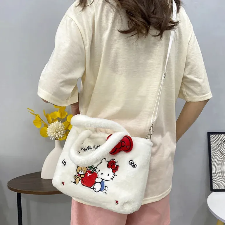Kawaii Plush Cross Body Bags