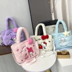 Kawaii Plush Cross Body Bags