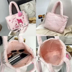 Kawaii Plush Cross Body Bags