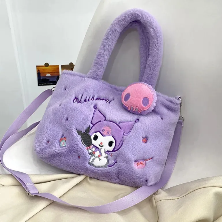 Kawaii Plush Cross Body Bags