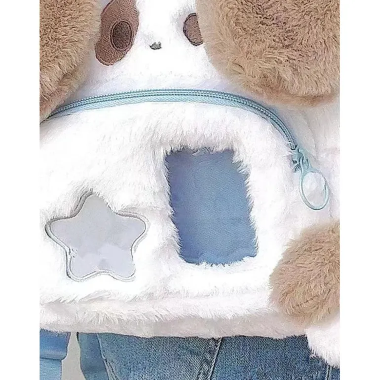 Kawaii Plush Puppy Backpack