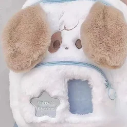 Kawaii Plush Puppy Backpack