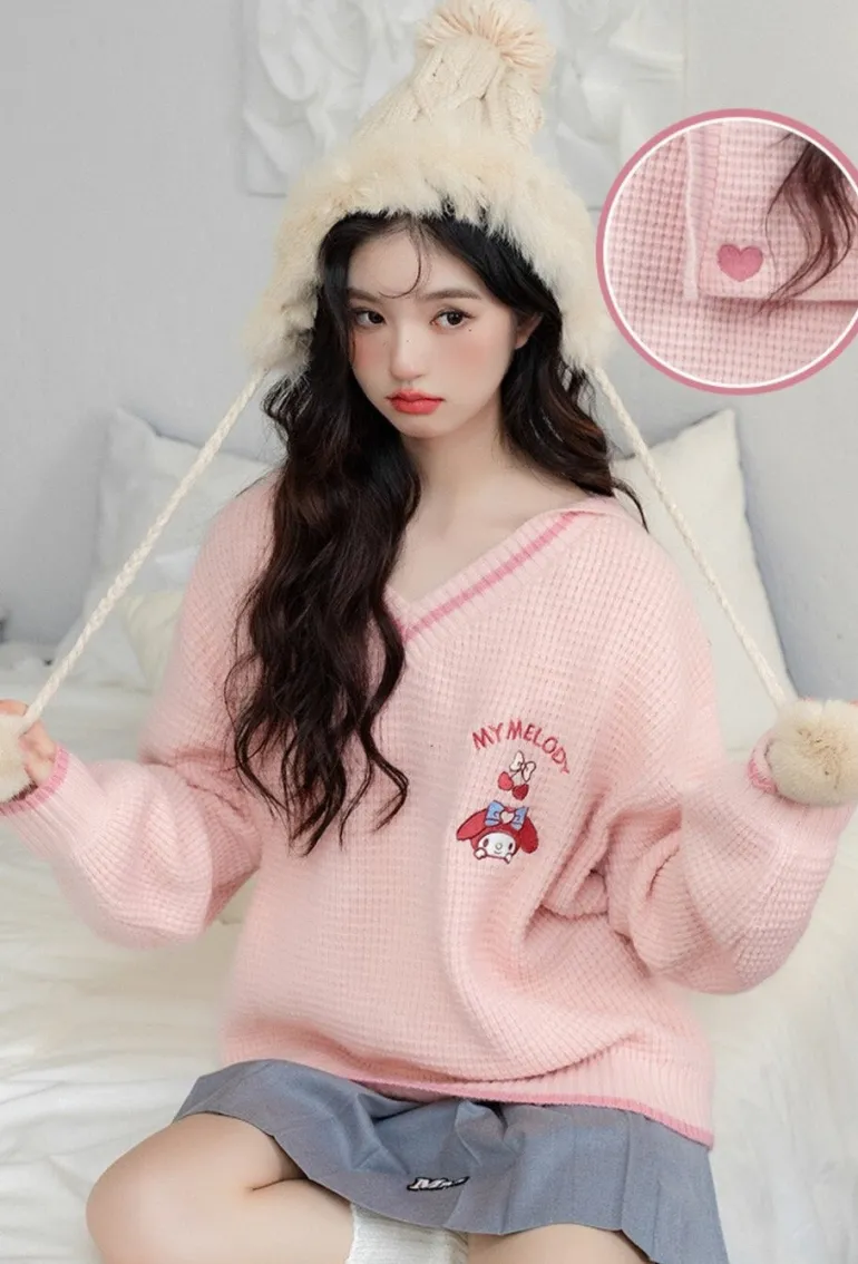 Kawaii Prepstar Sailor Pullover Sweater