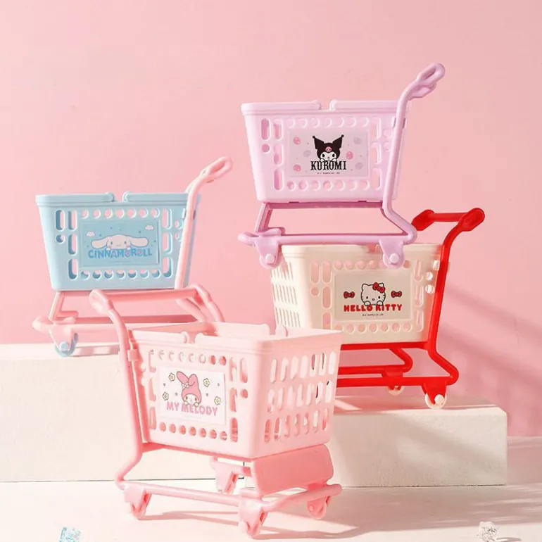 Kawaii Shopping Cart Storage