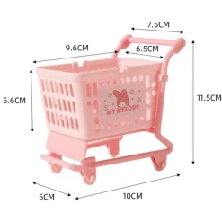 Kawaii Shopping Cart Storage