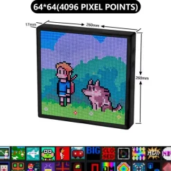 Kawaii Smart LED Pixel Display & Custom Art App