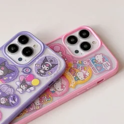 Kawaii Sticker iPhone Case