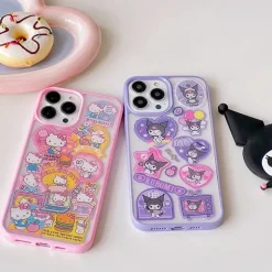 Kawaii Sticker iPhone Case