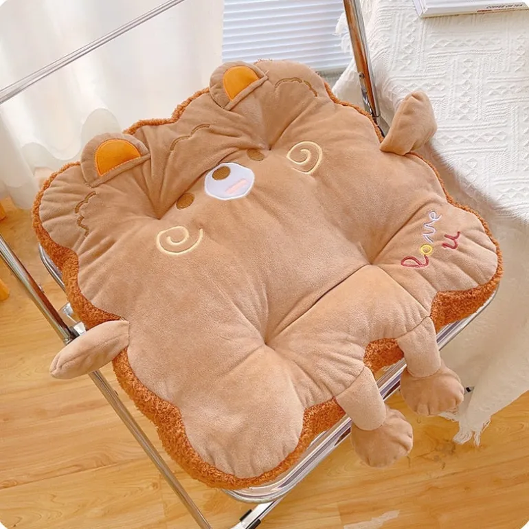 Kawaii Toast Pillow
