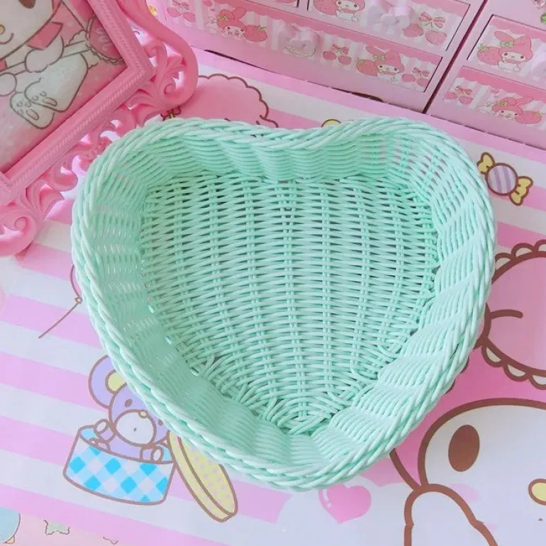 Kawaii Wicker Storage Baskets