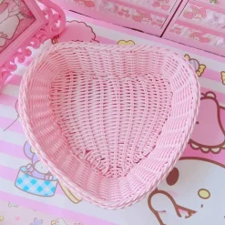 Kawaii Wicker Storage Baskets