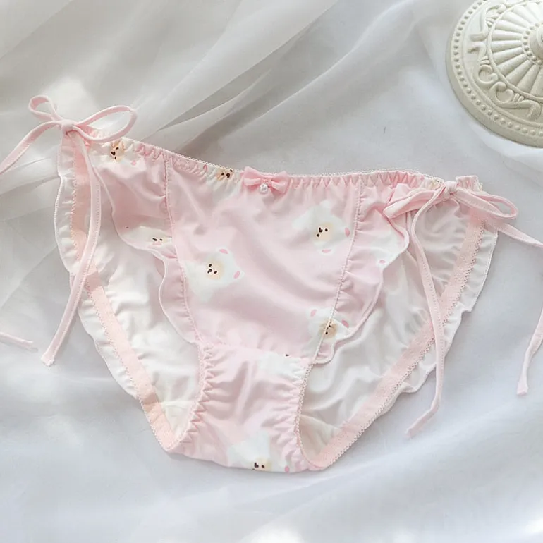 Kigurumi Bear Lace Up Panties