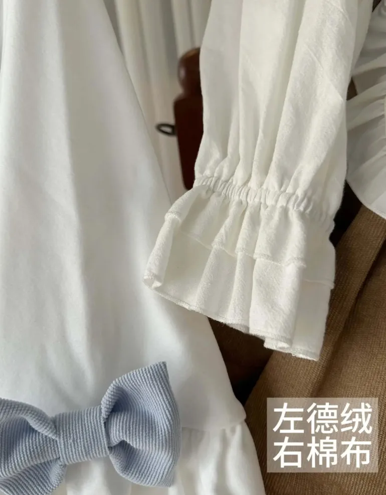 Kitsune Corudroy Suspender Dress