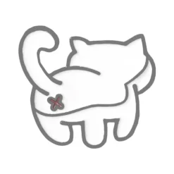 Kitten Bum Enamel Pins