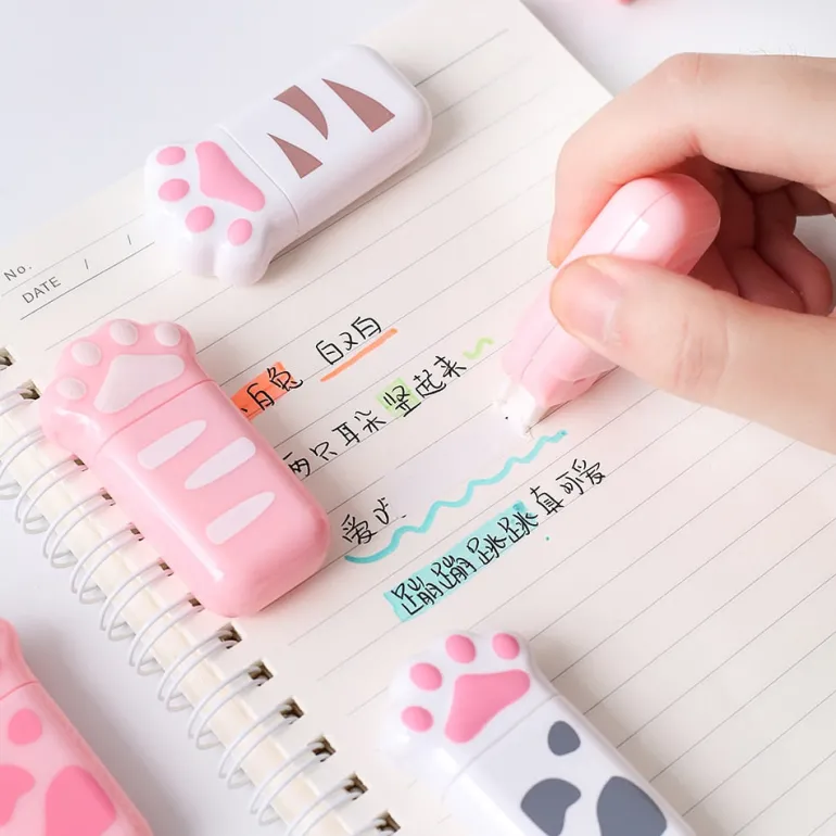 Kitten Paw Correction White-out Tape