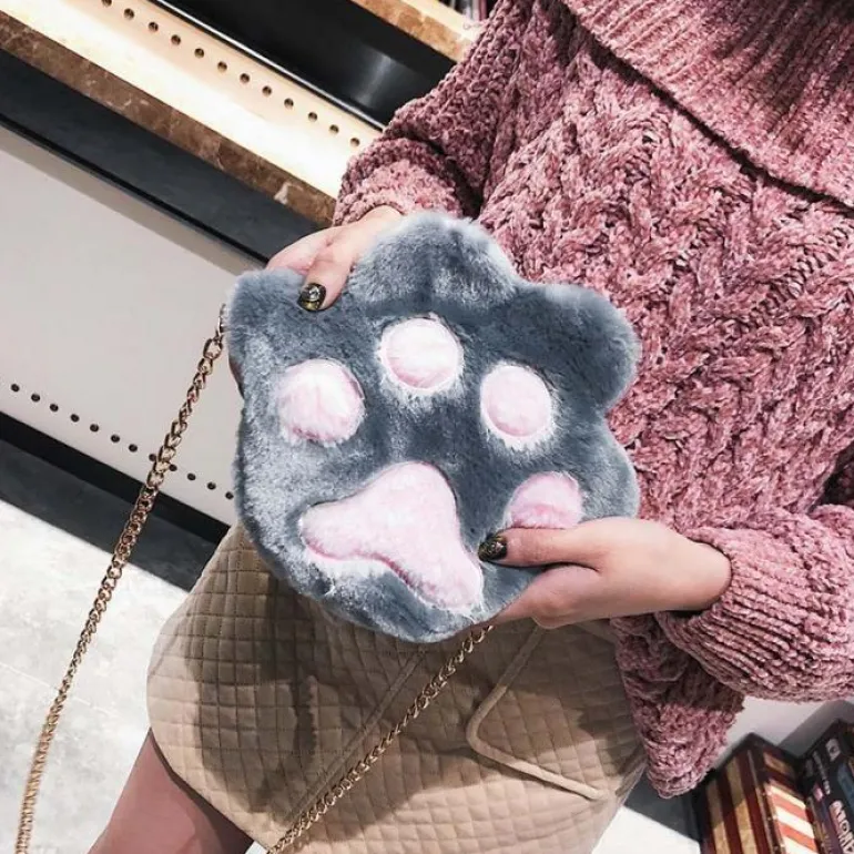Kitten Paw Purse