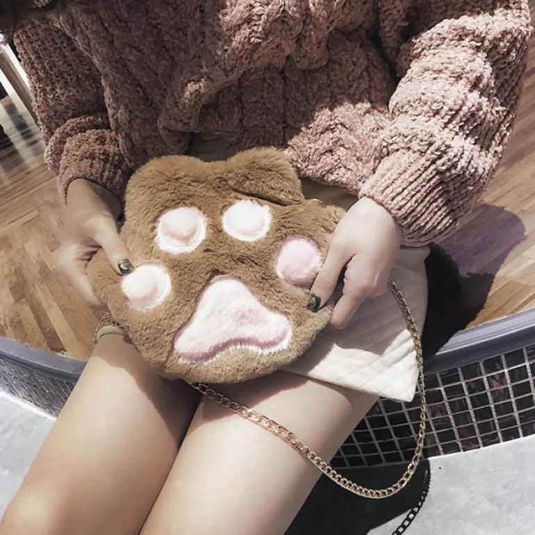 Kitten Paw Purse