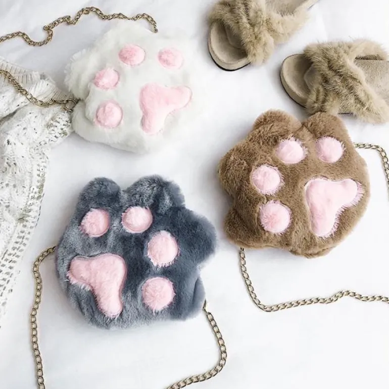 Kitten Paw Purse