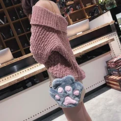 Kitten Paw Purse
