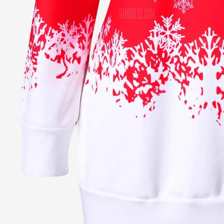 Knit Cowl Neck Santa Sweater
