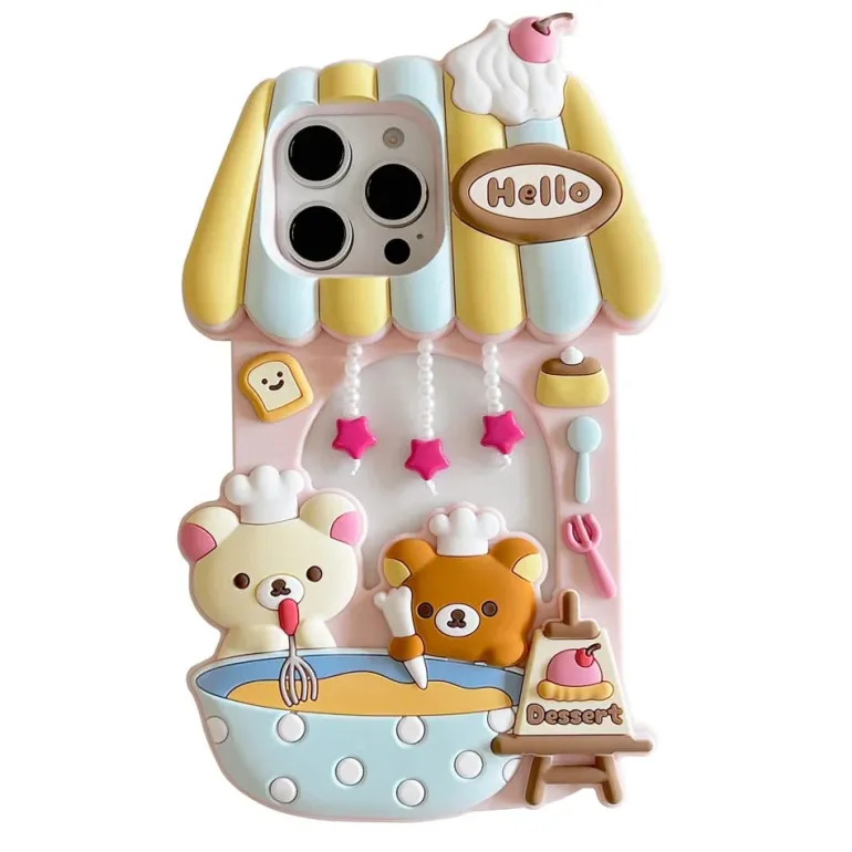Kuma Cafe iPhone Case