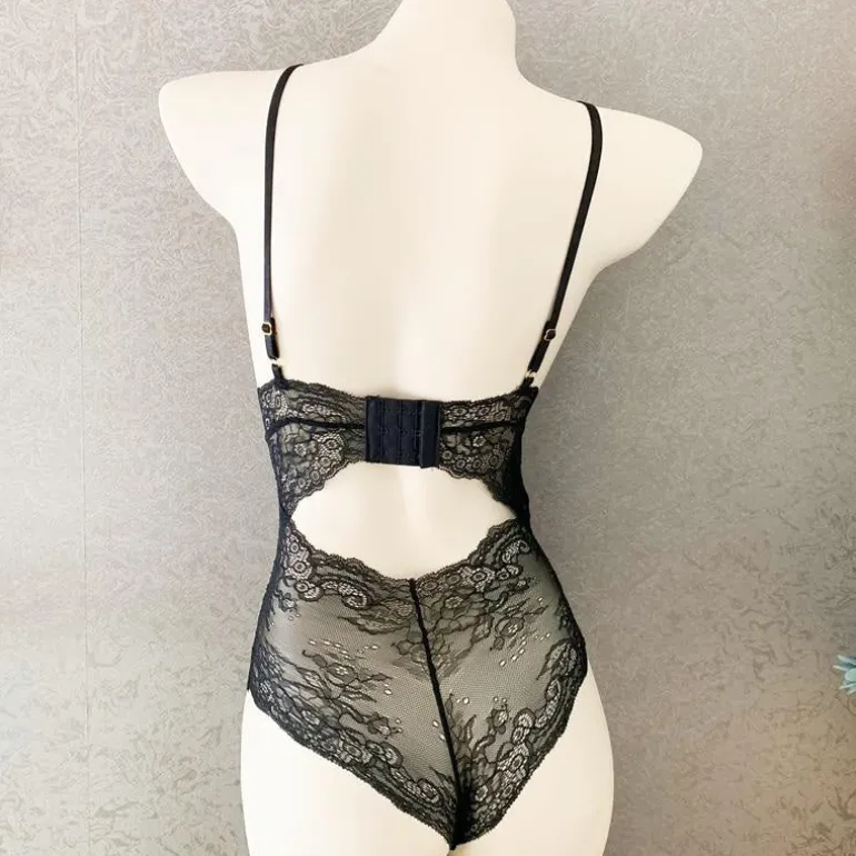 Lace Corset Bodysuit