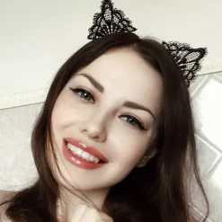 Lace Kitten Ears