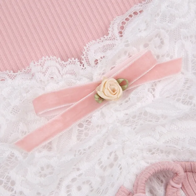 Lace Knit Princess Sweater