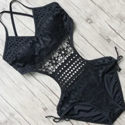 Lace One Piece Swimsuit