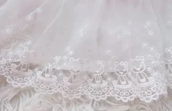 Lace Ribbon Lolita Skirt