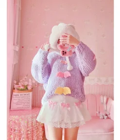 Lace Ribbon Lolita Skirt