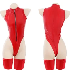 Latex Red Devil Cosplay