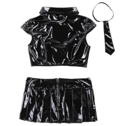 Latex School Girl Outfit