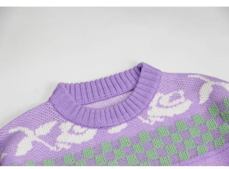 Lavender Farm Pullover
