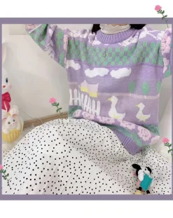 Lavender Farm Pullover