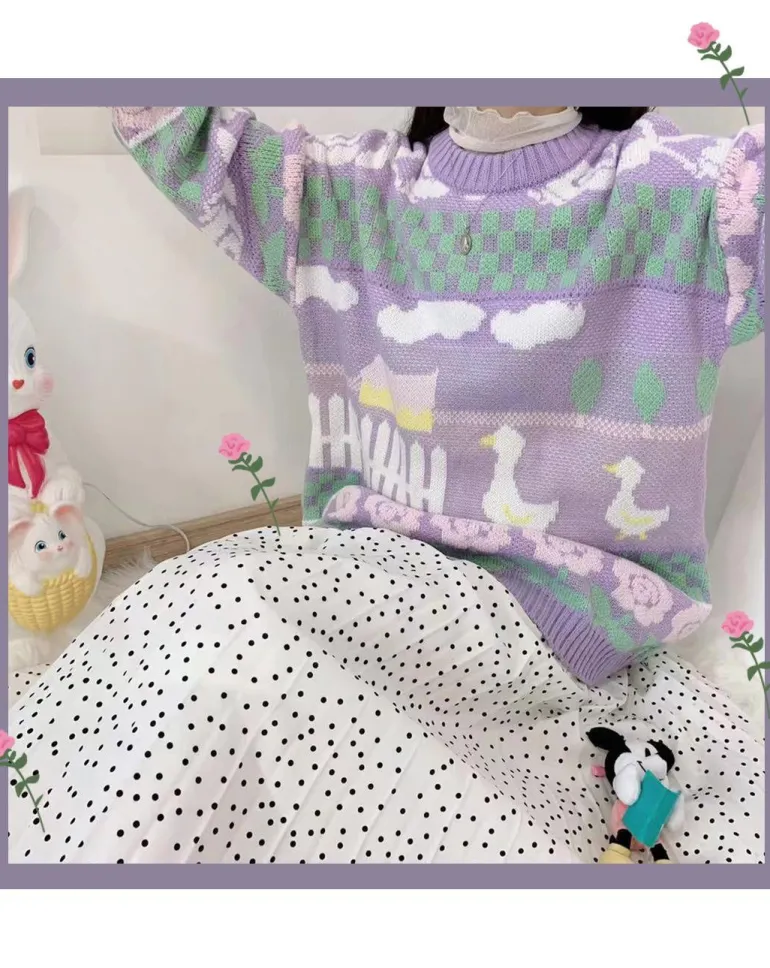 Lavender Farm Pullover