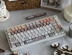 Lavender Penguin Full Key Cap Set