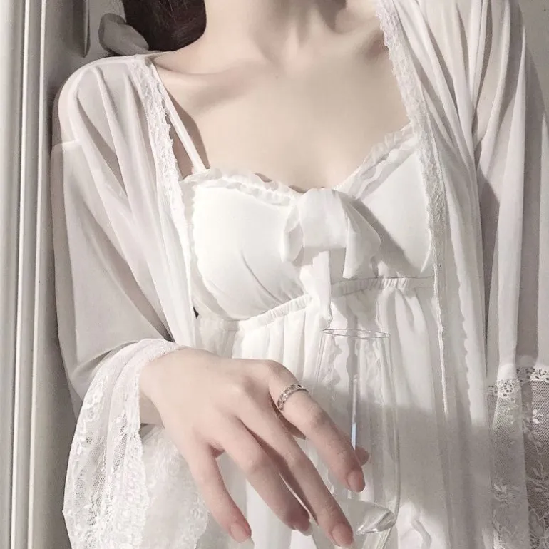 Lazy Angel Nightdress and Robe