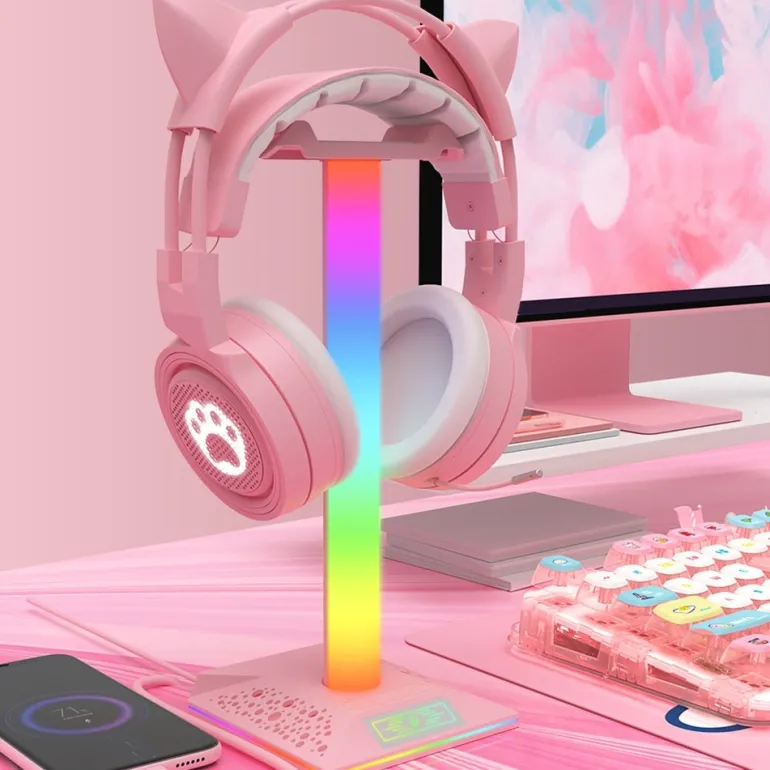 LED Headset Stand & Display