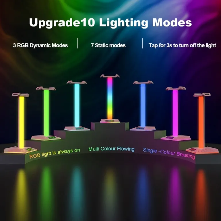 LED Headset Stand & Display
