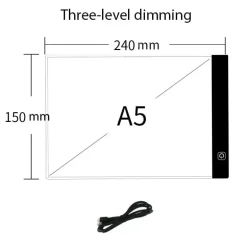 LED Lighted Sketch Book