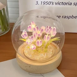 LED Tulip Nightlight Globe