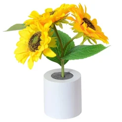 Light-Up Sunflower Desk Lamp