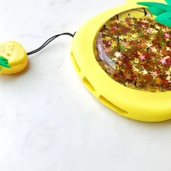 Liquid Glitter Pineapple Case