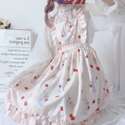Little Bun Suspender Dress