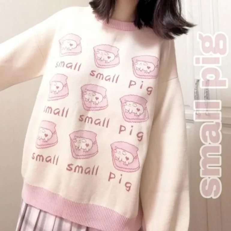Little Piggy Crewneck