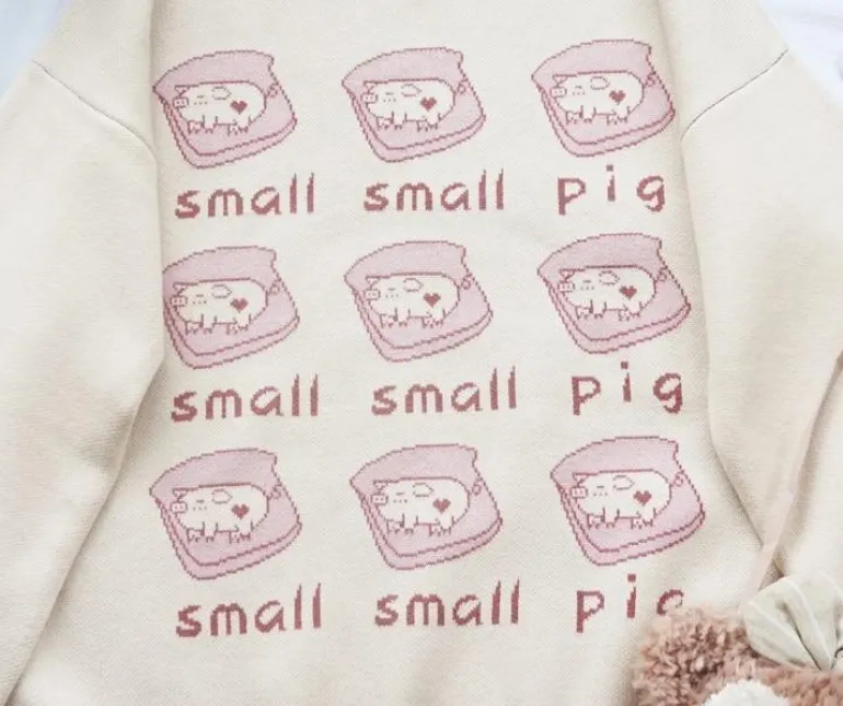 Little Piggy Crewneck
