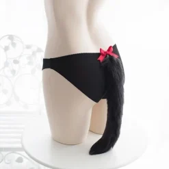Long Kitten Tail Panties